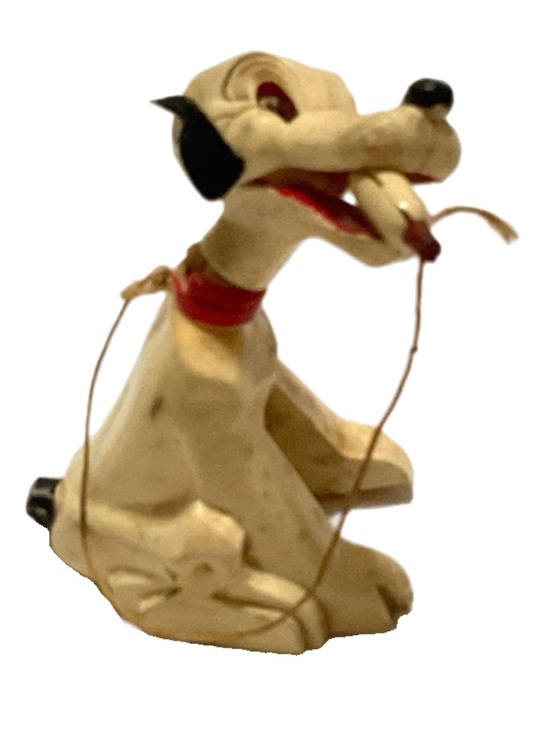 Vintage Other - Vintage Pluto Plastic Toy with Magnetic Hot Dog in Mouth - Bobble Head